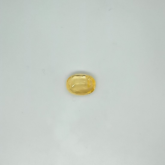 Yellow Sapphire (Pukhraj) 7.48 Ct Best Quality Yellow Sapphire (Pukhraj) 7.48 Ct Best Quality